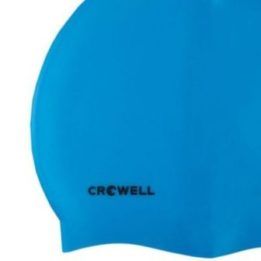 Plaukimo kepuraitė iš silikono Crowell Mono-Breeze-02, mėlyna
