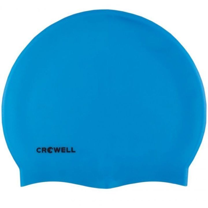 Plaukimo kepuraitė iš silikono Crowell Mono-Breeze-02, mėlyna