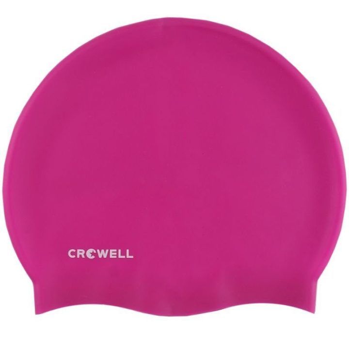 Silikoninė plaukimo kepuraitė Crowell Mono-Breeze-04, violetinė