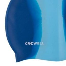 Plaukimo kepuraitė Crowell Multi-Flame, tamsiai mėlyna ir mėlyna