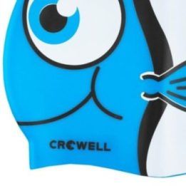 Vaikiška plaukimo kepuraitė Crowell Nemo Jr, mėlyna