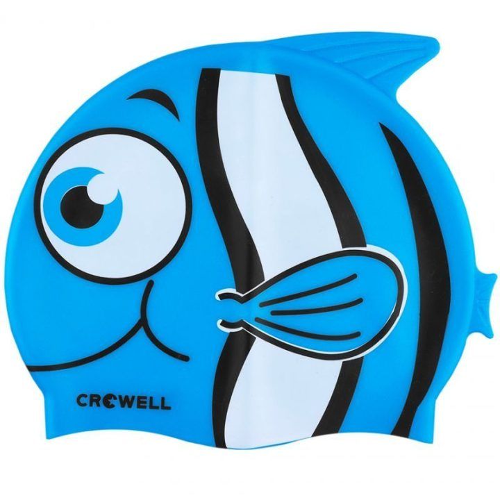 Vaikiška plaukimo kepuraitė Crowell Nemo Jr, mėlyna