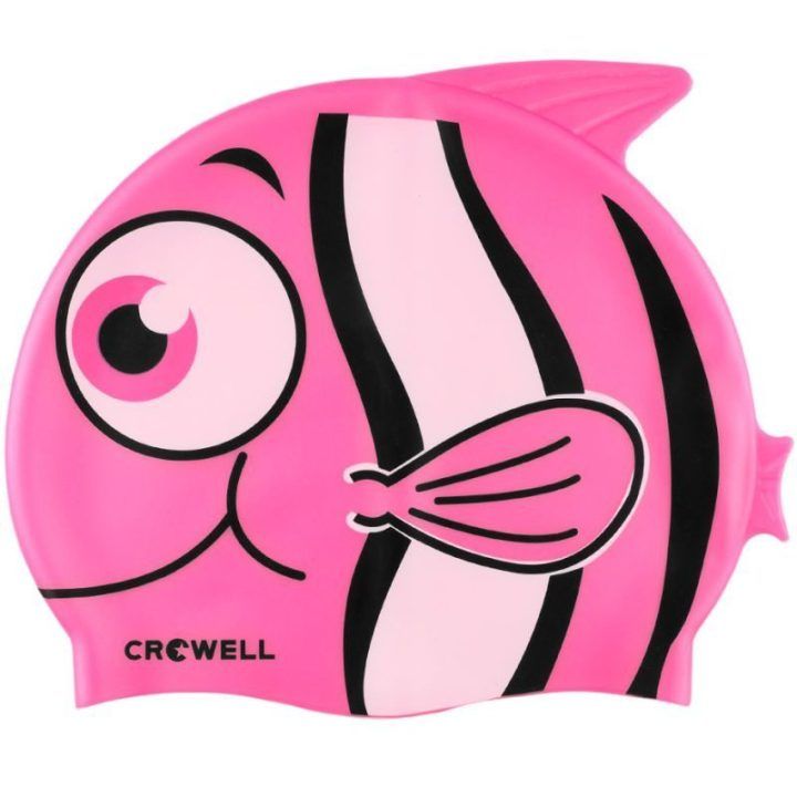 Vaikiška plaukimo kepuraitė Crowell Nemo, rožinė