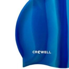 Plaukimo kepuraitė Crowell Multi Flame, mėlyna