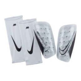 Vyriškos futbolo blauzdų apsaugos Nike Mercurial Lite, baltos