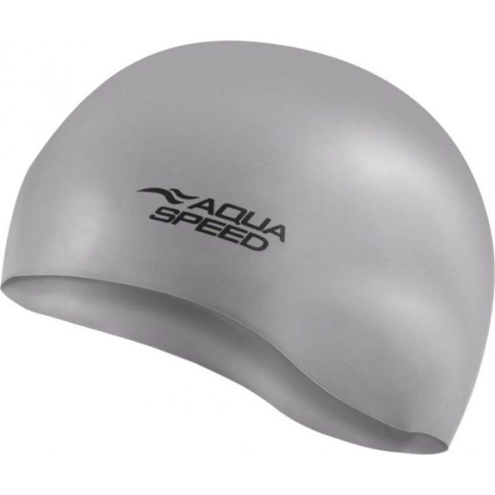 Plaukimo kepuraitė Aqua-Speed Mono, sidabro spalvos