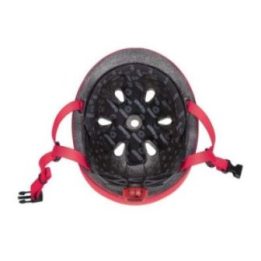 Vaikiškas dviračio šalmas Globber New Red, 45–51 cm, raudonas