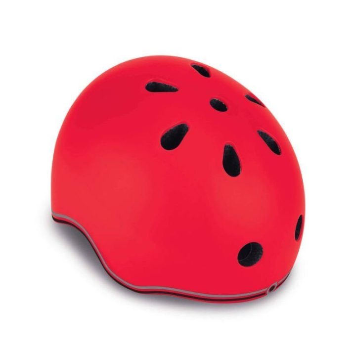 Vaikiškas dviračio šalmas Globber New Red, 45–51 cm, raudonas