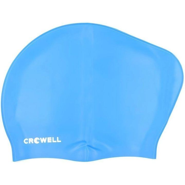 Unisex plaukimo kepuraitė su ausų kišenėlėmis Crowell Bora, mėlyna