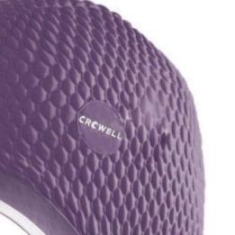 Burbulinė plaukimo kepuraitė Crowell Java, violetinė
