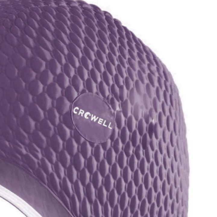 Burbulinė plaukimo kepuraitė Crowell Java, violetinė
