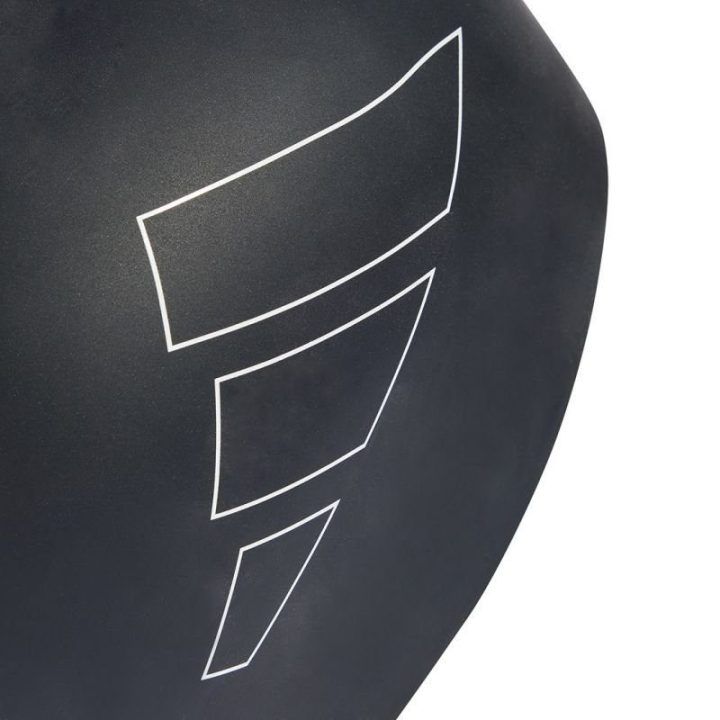 Uniseks plaukimo kepuraitė adidas Logo Swim, juoda