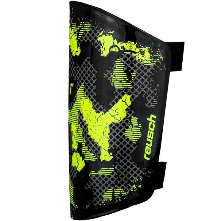 Vyriškos blauzdų apsaugos Reusch Perform, M dydis, juodos ir žalios