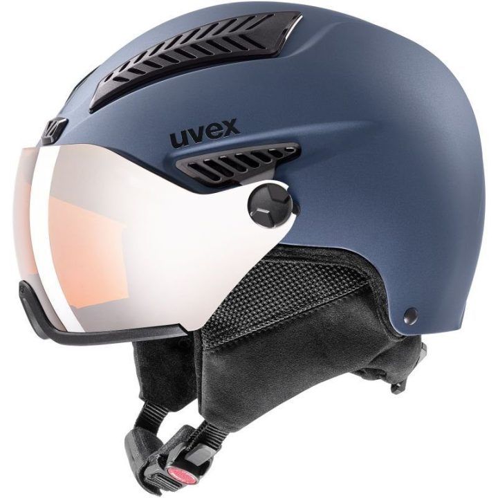 Uniseks slidinėjimo šalmas su skydeliu Uvex hlmt 600 visor 40