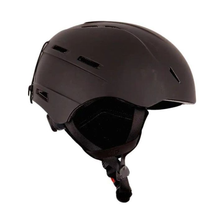 Vaikiškas slidinėjimo šalmas 4F U063, S, 52–56 cm, juodas