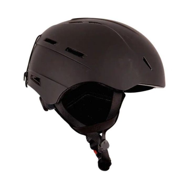 Vaikiškas slidinėjimo šalmas 4F U063, S, 52–56 cm, juodas