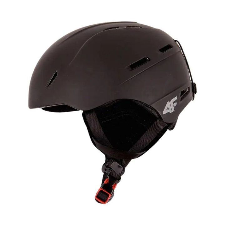 Vaikiškas slidinėjimo šalmas 4F U063, S, 52–56 cm, juodas