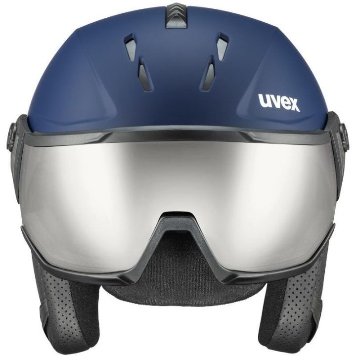 Uniseks slidinėjimo šalmas su skydeliu uvex Instinct Visor