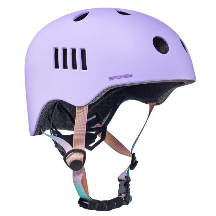 Vaikiškas dviračio šalmas Spokey VT Pumptrack, 48–52 cm