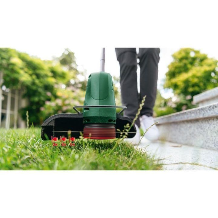Trimeris Bosch EasyGrassCut 18V-26, žalias ir juodas