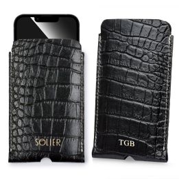 Odinis dėklas IPhone 13/14 Solier black snake