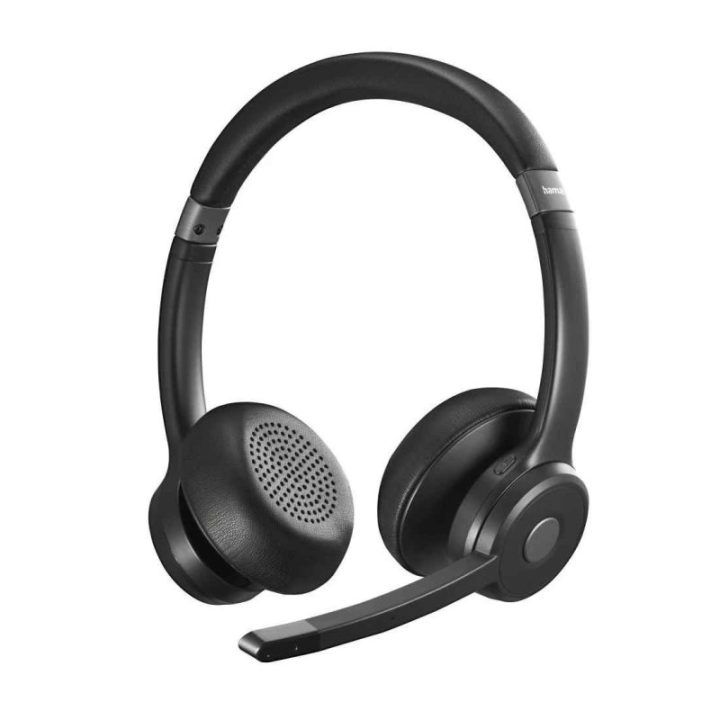 Bluetooth ausinės su mikrofonu Hama BT700, juodos