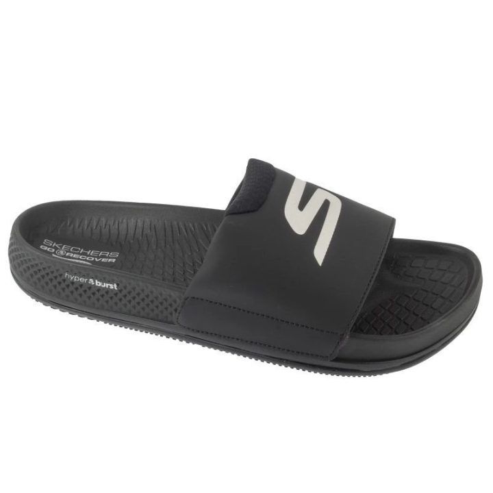 Vyriškos šlepetės Skechers Arch Fit Hyper Slide, juodos