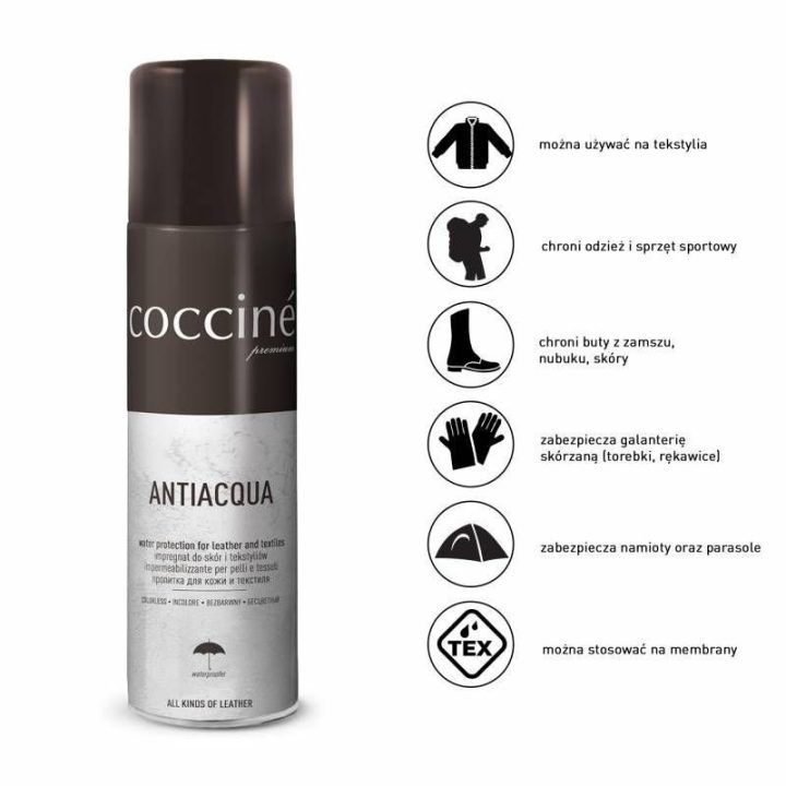 Odos impregnantas purškiamas Coccine, 250 ml, bespalvis