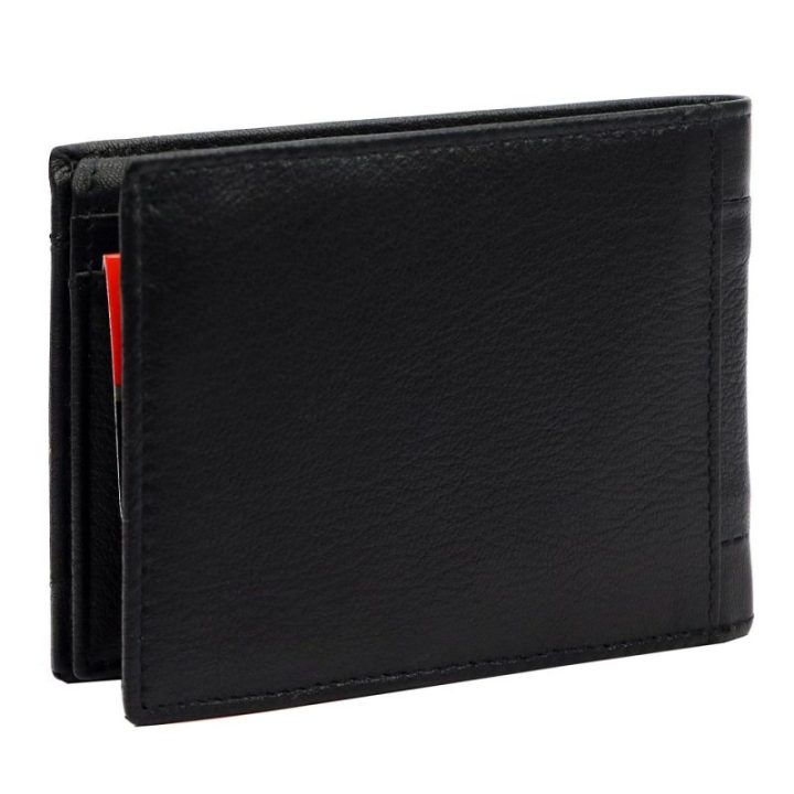 Vyriška natūralios odos piniginė Pierre Cardin TILAK83 8806, juoda