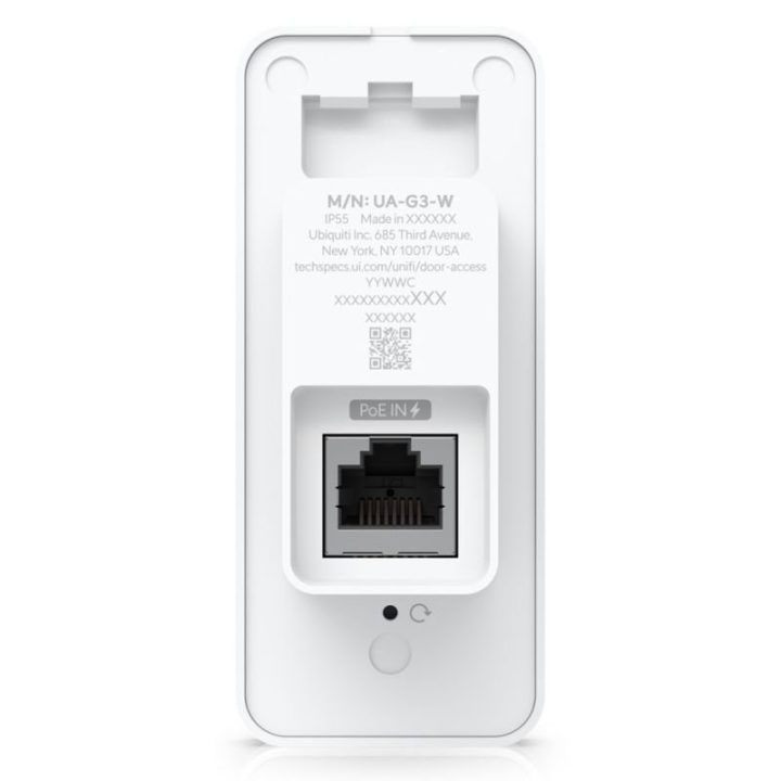 Prieigos kontrolės skaitytuvas Ubiquiti UA-G3-W, baltas