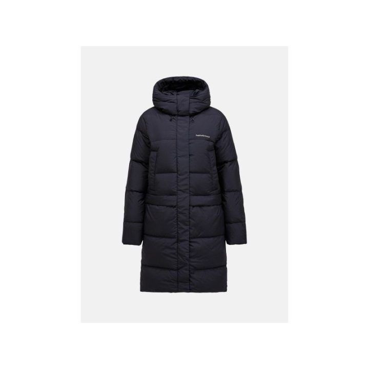 Moteriška pūkinė parka Peak Performance Quiver, juoda