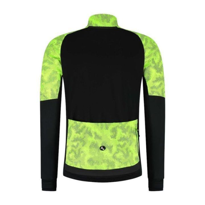 Žieminė dviratininko striukė Rogelli HiVis II, L, fluorescencinė