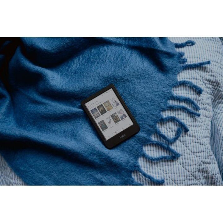 El. knygų skaityklė Kobo Clara Colour, 6 colių, 16 GB, juoda