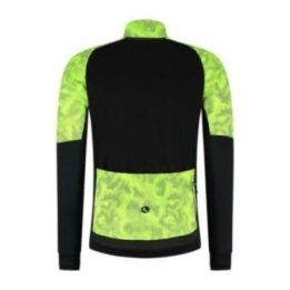 Žieminė dviračių striukė Rogelli Hi Vis II, fluorescencinė