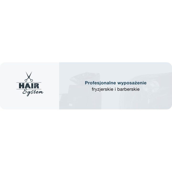 Kirpyklos plovimo kriauklė su reguliuojamu dubeniu Hair System Komodo, juoda