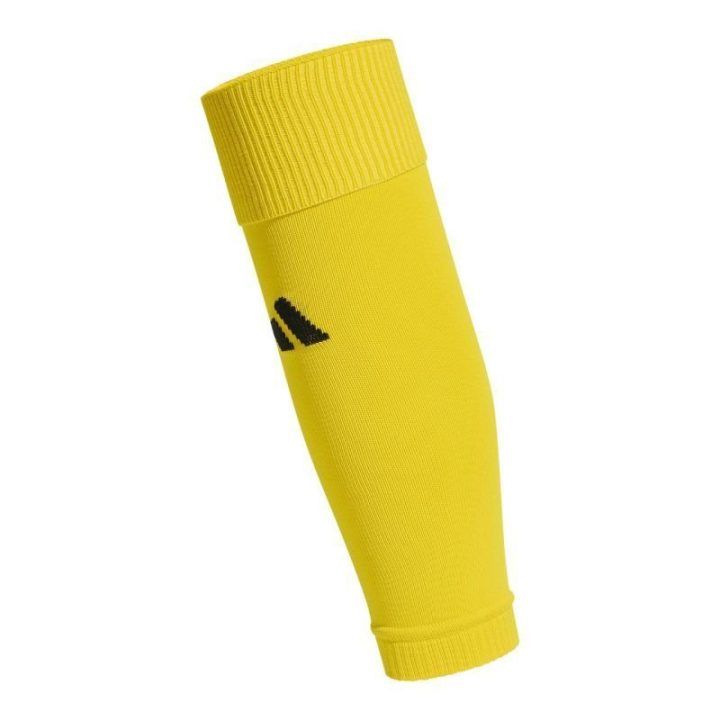 Futbolo getrai be pėdos adidas Milano Sleeve, geltoni