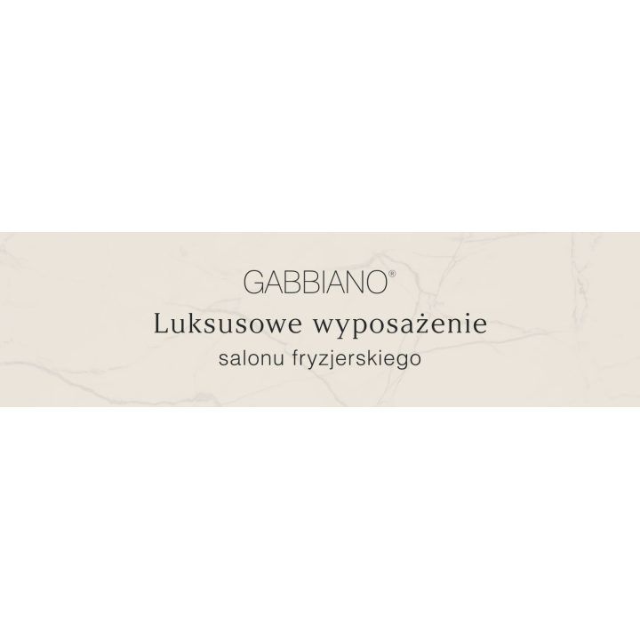 Kirpyklos plautuvė su masažine kušete Gabbiano Sea 501