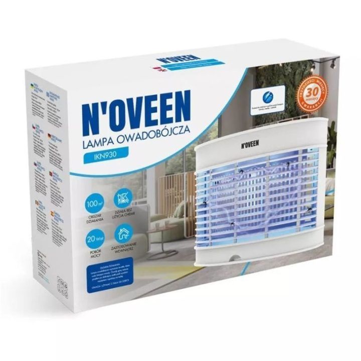 Vabzdžių naikinimo lempa NOVEEN IKN930, 100 m², balta