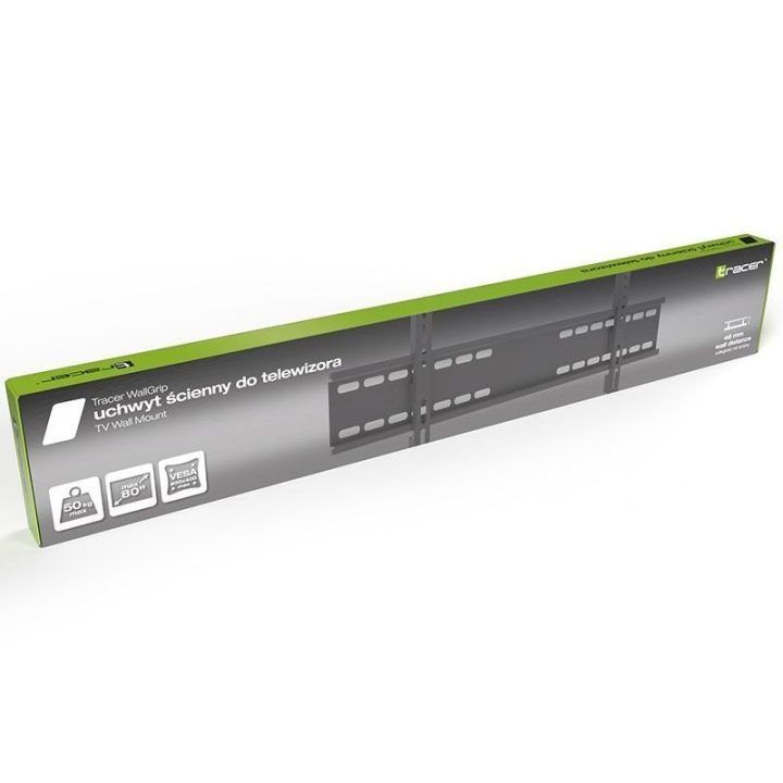 Televizoriaus sieninis laikiklis Tracer Wallgrip, iki 80 colių