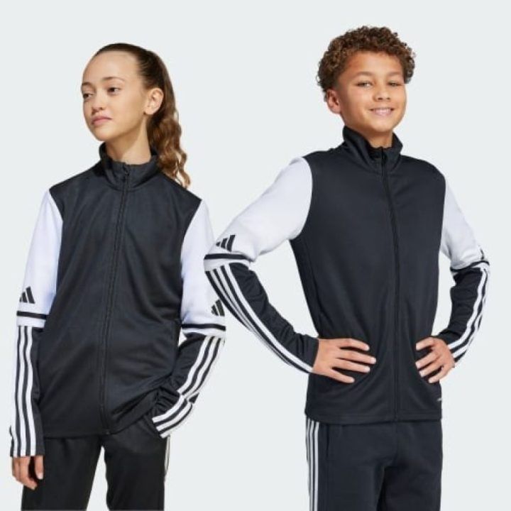 Vaikiškas džemperis adidas Squadra 25 Training, juodas ir baltas
