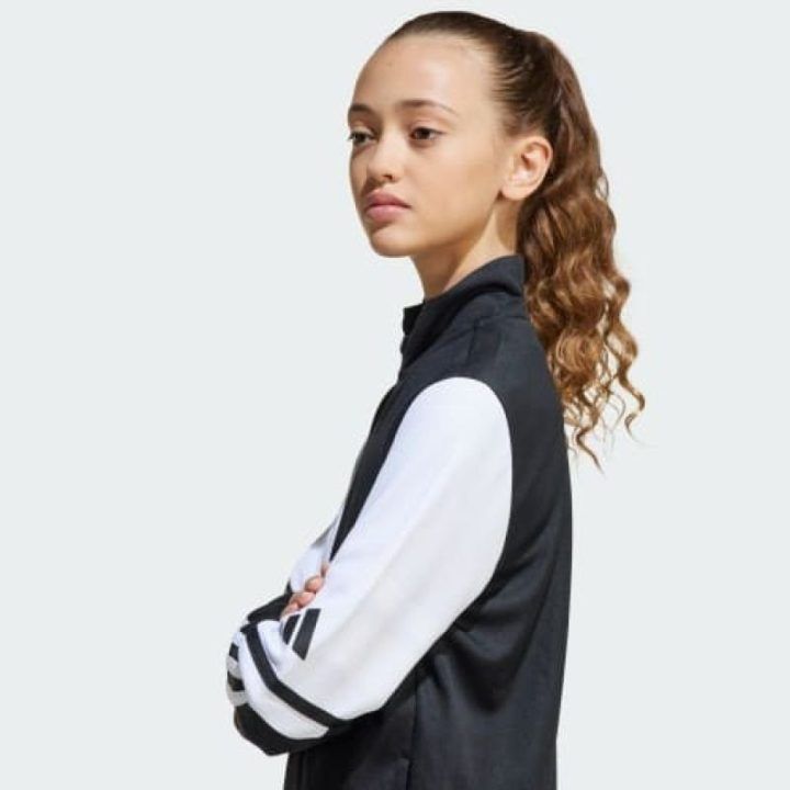 Vaikiškas džemperis adidas Squadra 25 Training, juodas ir baltas