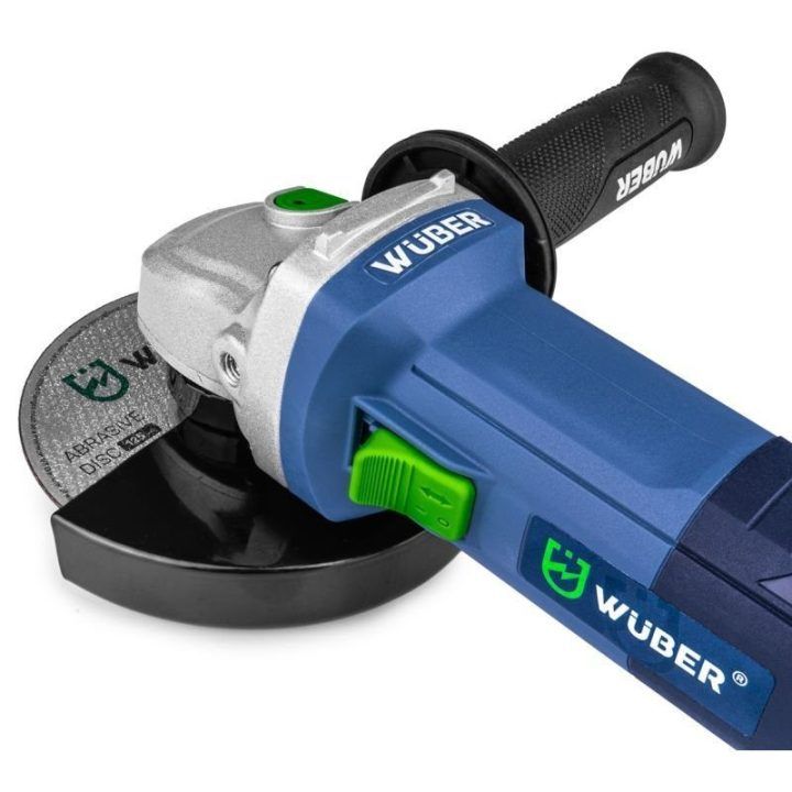 Kampinis šlifuoklis Wuber, 850 W, 125 mm, 10 diskų