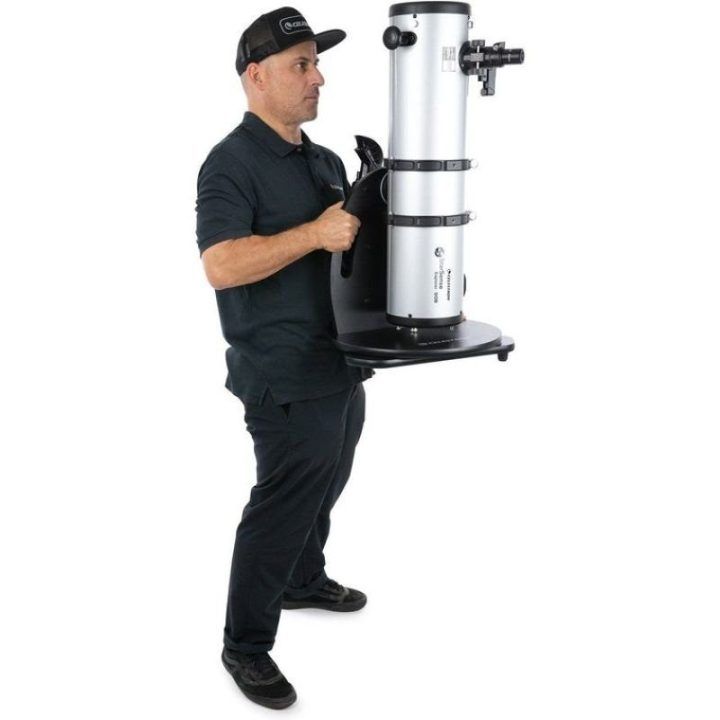 Reflektorinis teleskopas Celestron StarSense Explorer, juodas ir sidabrinis