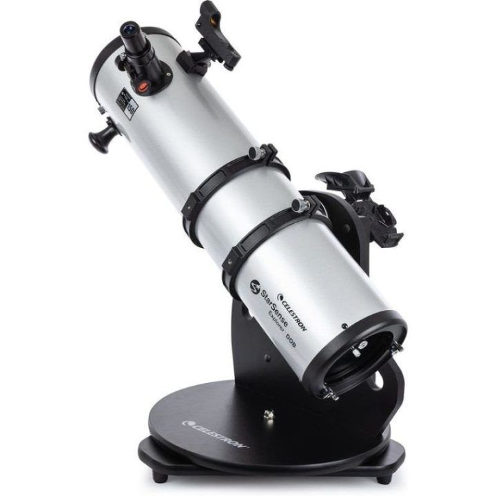 Reflektorinis teleskopas Celestron StarSense Explorer, juodas ir sidabrinis