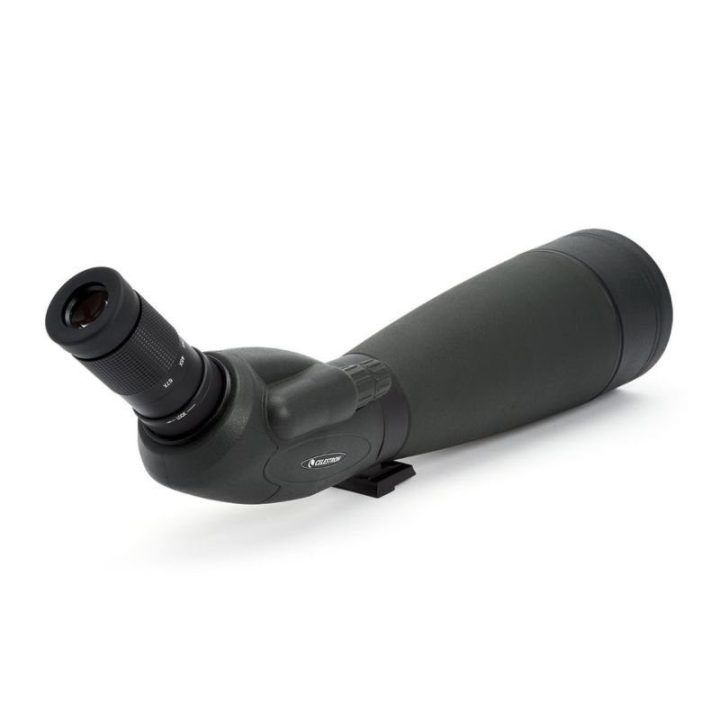 Luneta Celestron TrailSeeker 100 mm, 45°, 67×, juoda