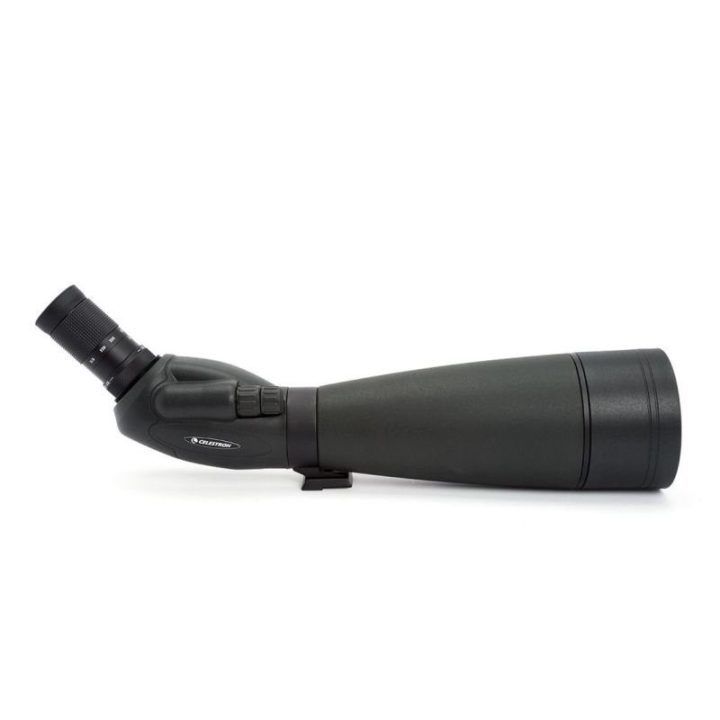 Luneta Celestron TrailSeeker 100 mm, 45°, 67×, juoda