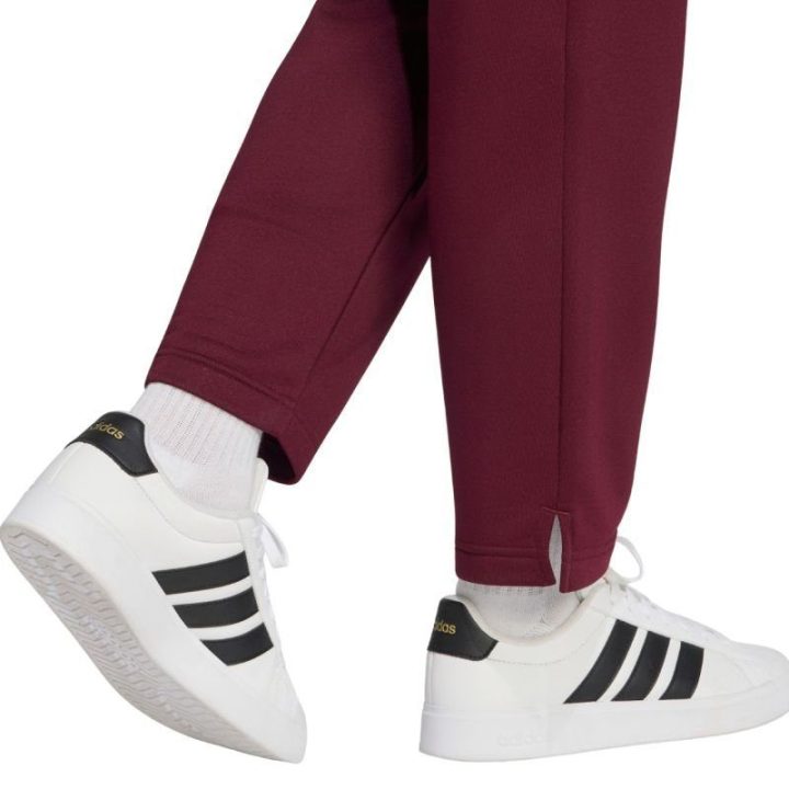 Moteriškas sportinis kostiumas adidas Essentials Linear, bordo