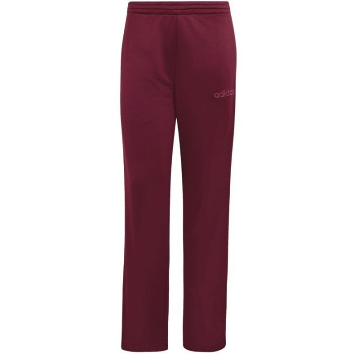 Moteriškas sportinis kostiumas adidas Essentials Linear, bordo