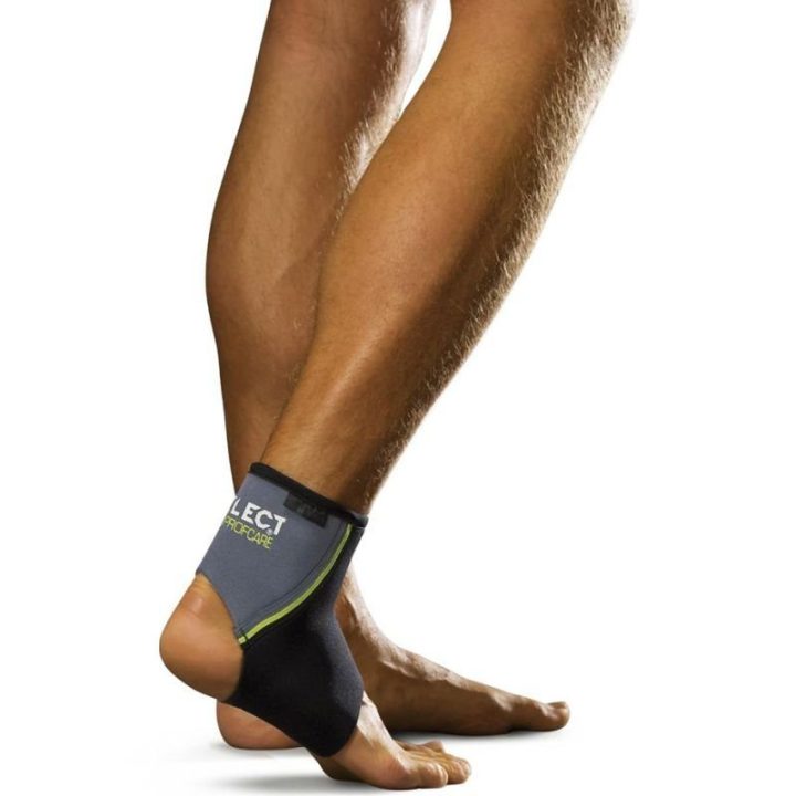 Kulkšnies įtvaras sportui Select Profcare, 4 mm neopreno