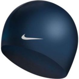 Uniseks elastinga plaukimo kepuraitė Nike Os Solid, tamsiai mėlyna